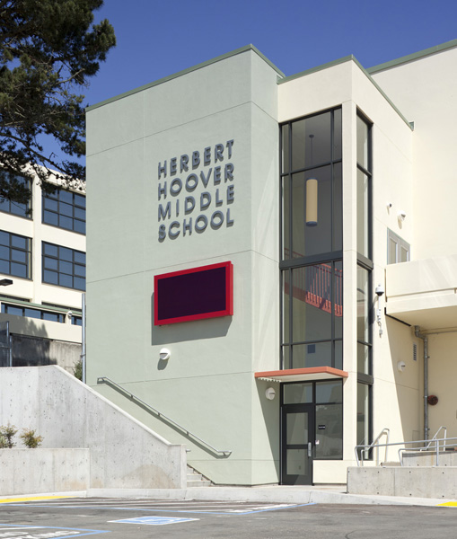 Hoover Middle School Gelfand Partners Architects